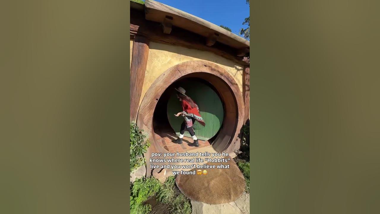 I THINK WE JUST FOUND THE SHIRE 😳🧙‍♂️💍 Welcome to Hobbiton, the iconic movie set from The Lord