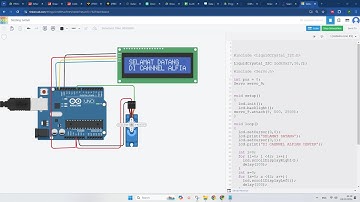 TUTORIAL PEMROGRAMAN ARDUINO - Menambahkan Library di Simulator TINKERCAD