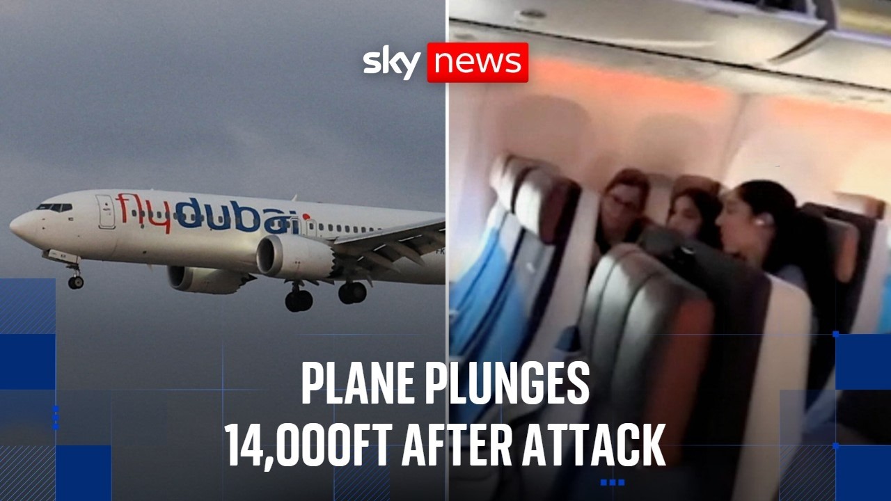 FlyDubai flight plunges 14,000ft after pilot is stabbed mid-air