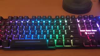 Cómo prender la iluminación de un teclado gamer | Teclado RGB screenshot 3