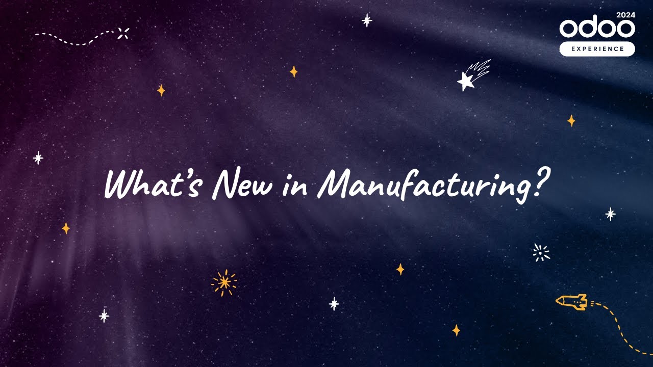 Outline Video What's New in Manufacturing?