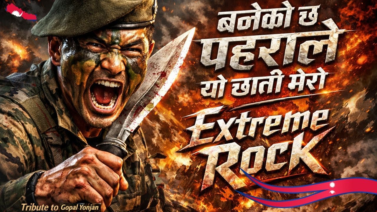 बनेको छ पहराले | Baneko cha Pahara le | EXTREME ROCK Tribute to Gopal Yonjan | NepaWave AI
