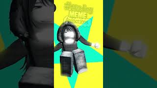 Panic in static #robloxshorts #animation #edit