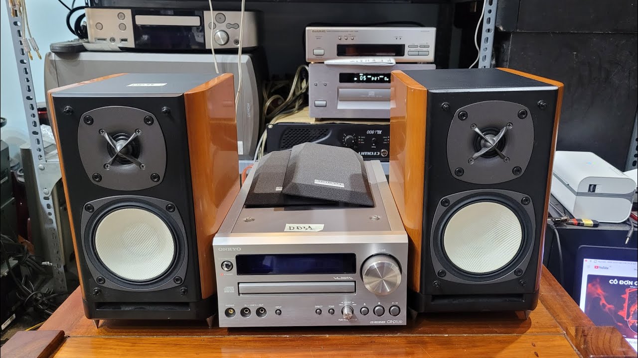 Bộ dàn bản giới hạn onkyo cr d1 ltd nghe nhạc phê lắm.giá 7.6tr lh