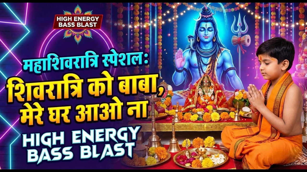 मेले में शंभू मेरा संग-संग 🔱 Non-Stop Shivratri Mela & Kaavar Bhajans 2026 | Hard Bass DJ Mix |