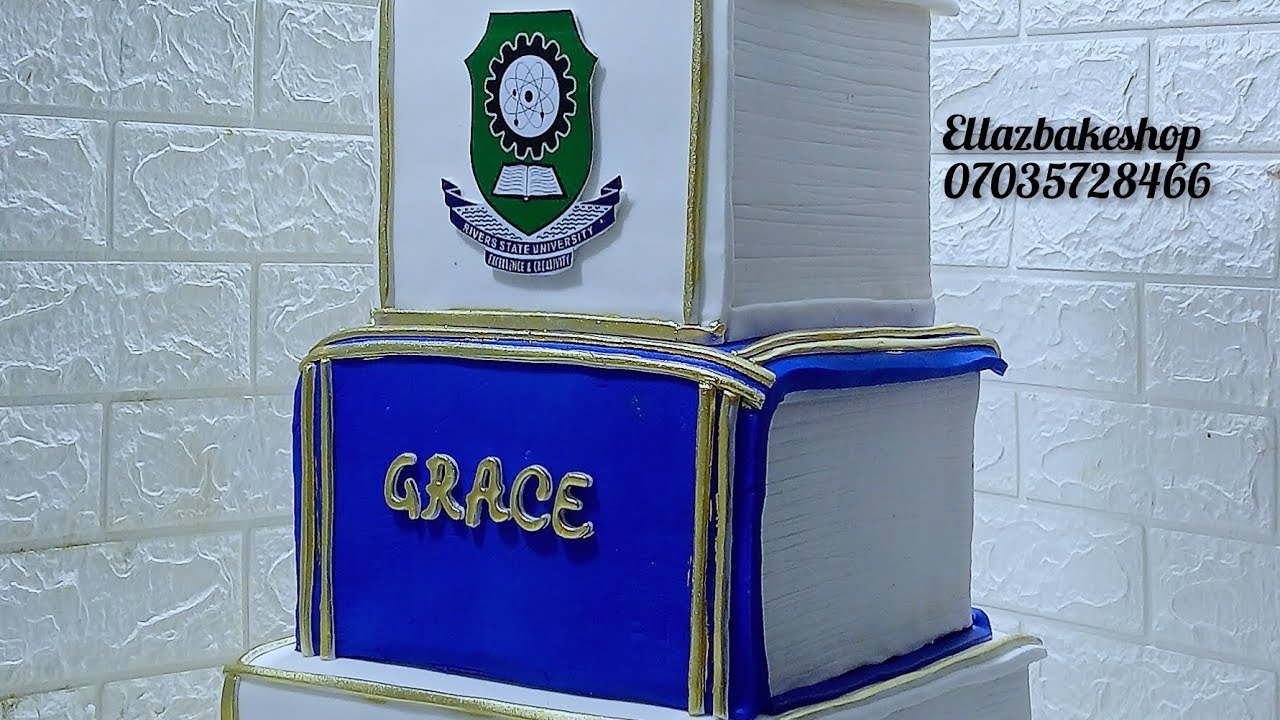 Book cake tutorial. How to decorate a Book cake. 