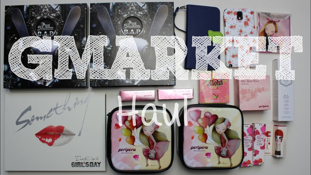 [Just Arrived] Gmarket Haul #10 CDs, Cometics, Make Up