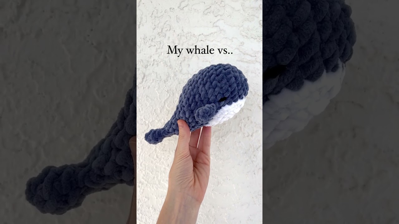 Watch #crochet #art #amigurumi #crocheting #whale #plushies on YouTube Watch #crochet #art #amigurumi #crocheting #whale #plushies on YouTube