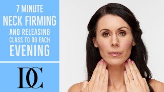 7 Minute Neck Firming And Releasing Class To Do Each Evening