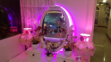 Magic Mirror (Smart Mirror) with Google Assistant using Raspberry Pi 4.