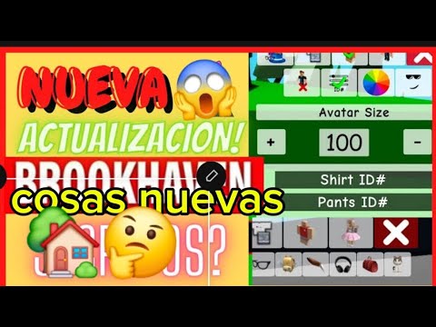 la nueva actualización de brookhaven no creerás que hay