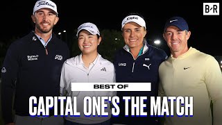 Best Moments of Capital One's The Match | Rory McIlroy, Lexi Thompson, Rose Zhang and Max Homa