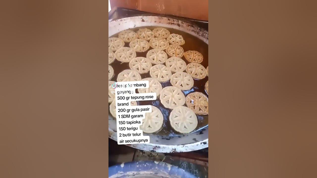 resep kue kembang goyang