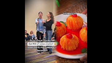 Voice cracks GONE with this trick!! #singing #singinglessons #vocalcoach #belting #fyp #voicecrack