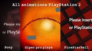 Анимация включения PlayStation 2 от Sony, GiperProPlays, FireStarBall