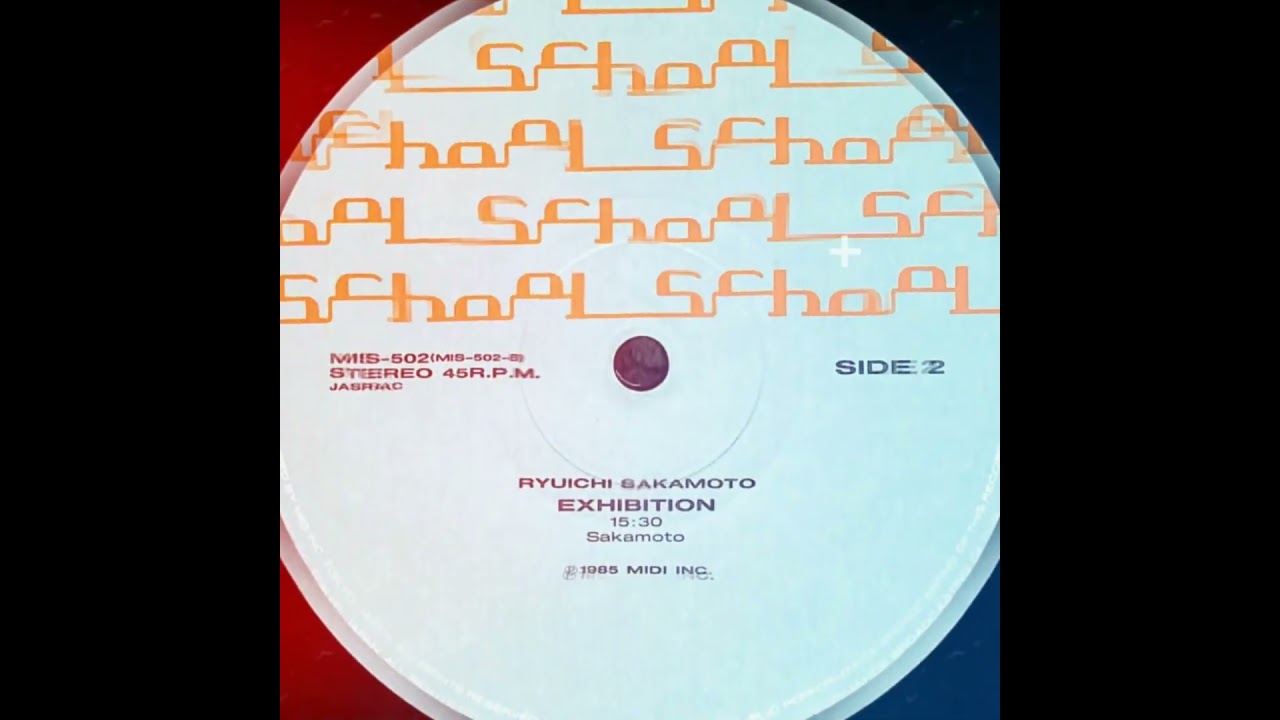 坂本龍一 Featuring #ThomasDolby / #FieldWork #LP #vinyl PROMO