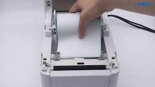 vretti 4inch thermal label printer white 420B product display