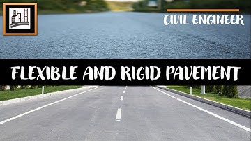Flexible and rigid pavements #civilography