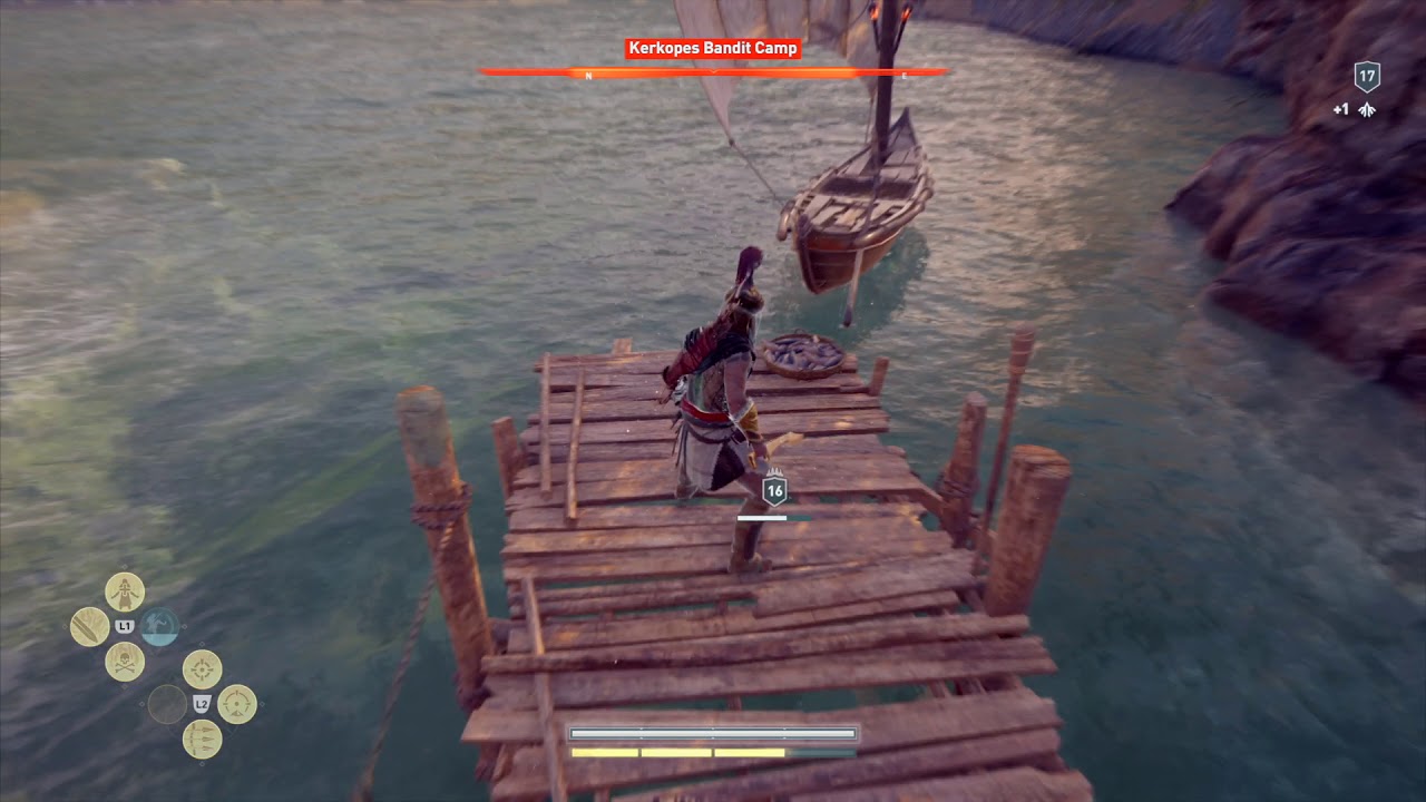 Assassins Creed Odyssey: Rare underwater dog
