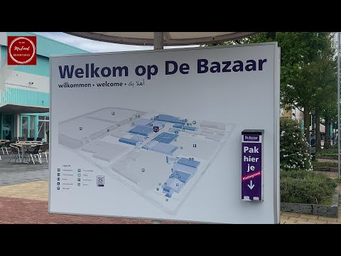 BEVERWIJK MARKET, The Netherlands. AUG 2021