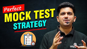 Best  Mock Test Strategy :  Increase Marks in JEE MAIN 2024 | ATP STAR Kota