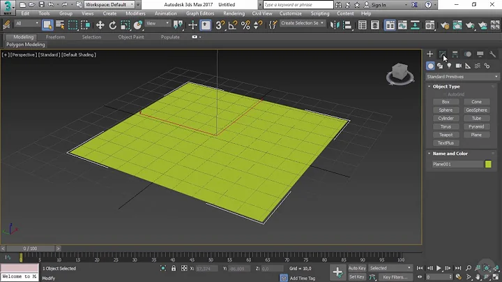 Converting Primitives to Editable Polys in 3ds Max