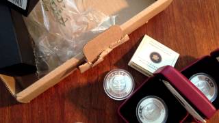 Silver Unboxing - Grandmother Moon Mask and Maple Canopy coins