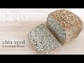 Keto Chia Seed Coconut Flour Bread