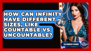 How Can Infinity Have Different Sizes, Like Countable Vs Uncountable? - The Numbers Channel