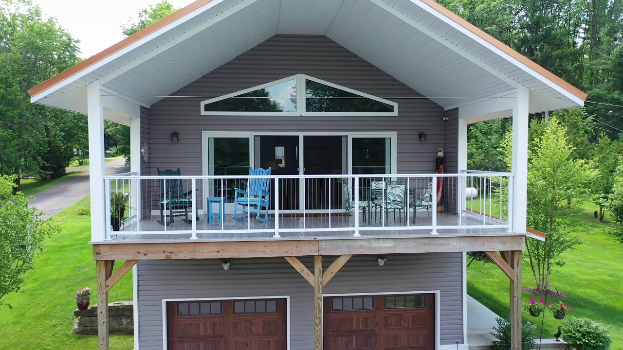 8171 Lakeshore Dr. Rushford Lake Drone Video Real Estate Marketing