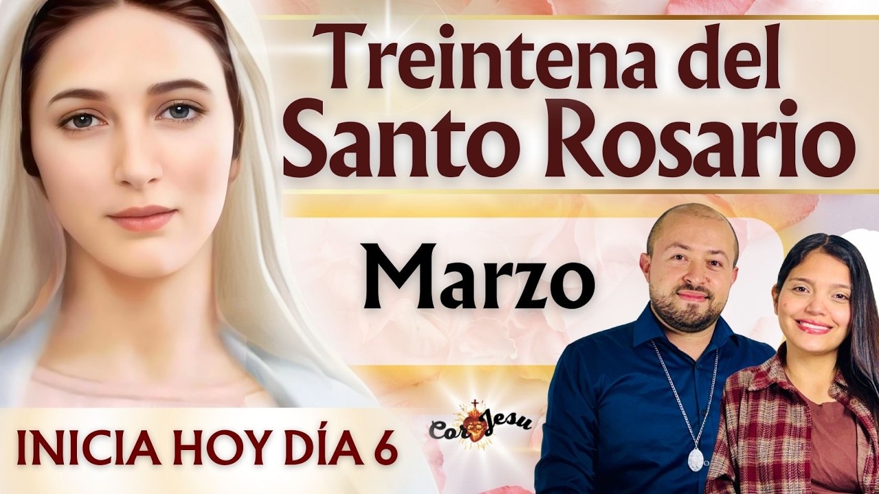 🔴🕊️🔴🕊️TREINTENA a la VIRGEN MARÍA Día 6 | INICIA HOY LA DEVOCIÓN | Rosario y Testimonios de Fe 🌹🌹