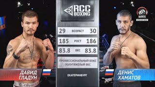 Давид Гладун vs Денис Хаматов  /  RCC Boxing Promotions