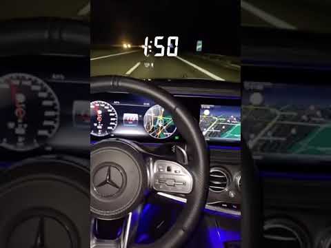 Araba Snapleri / Mercedes S-Classe l’e Gece Gezmeler