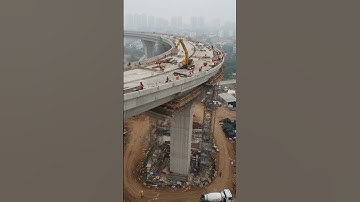 Highway Bridge Collapse: Construction Disaster!
