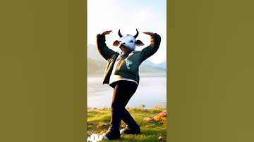 "Dancing Cow Shocks Everyone! 🐄🔥 | Funniest Dance Ever #Shorts"#aishorts #comedyeffect