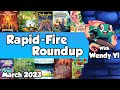 Rapid fire roundup  with wendy yi