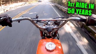 I Bought a 50 year old NEW Motorcycle to Ride Home