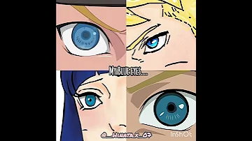 Her Blue Eye S Naruto Hinata Boruto Himawari Sakura 