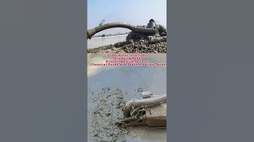 Underwater Intelligent Dredging Robot replaces manual dredging operations. It includes dredging