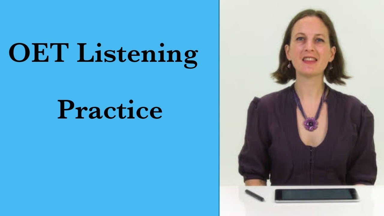 OET Listening - Ryan Henderson