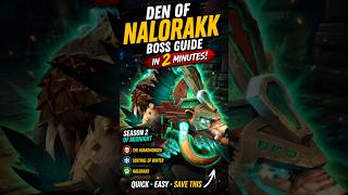 Den of Nalorakk Boss Guide in 2 Minutes | WoW Midnight Season 2