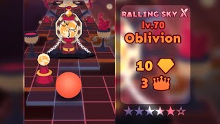 [Rolling Sky X / OFFICAL] lv70: Oblivion  