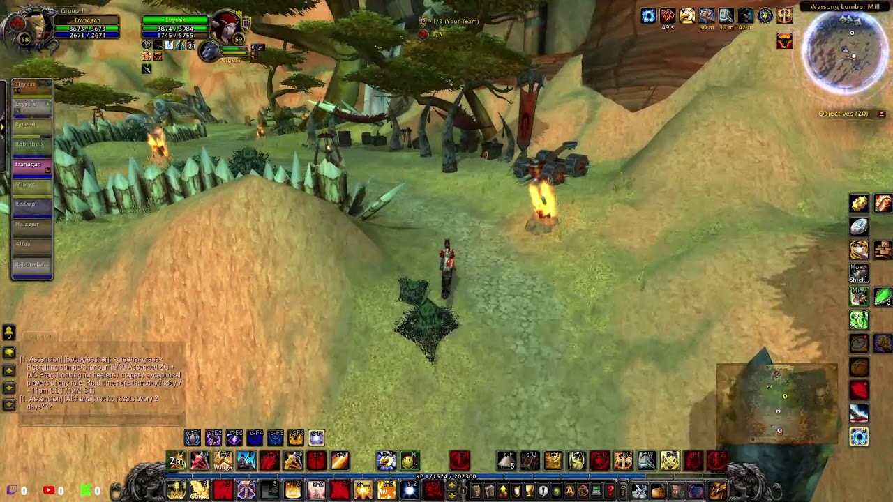 ☠️PVP NON STOP UNTIL LVL 60!☠️ - Ascension: BronzeBeard - World of Warcraft - Paladin Chill Leveling