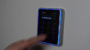 VR40S-MF Keypad for Omnis (Swedish)