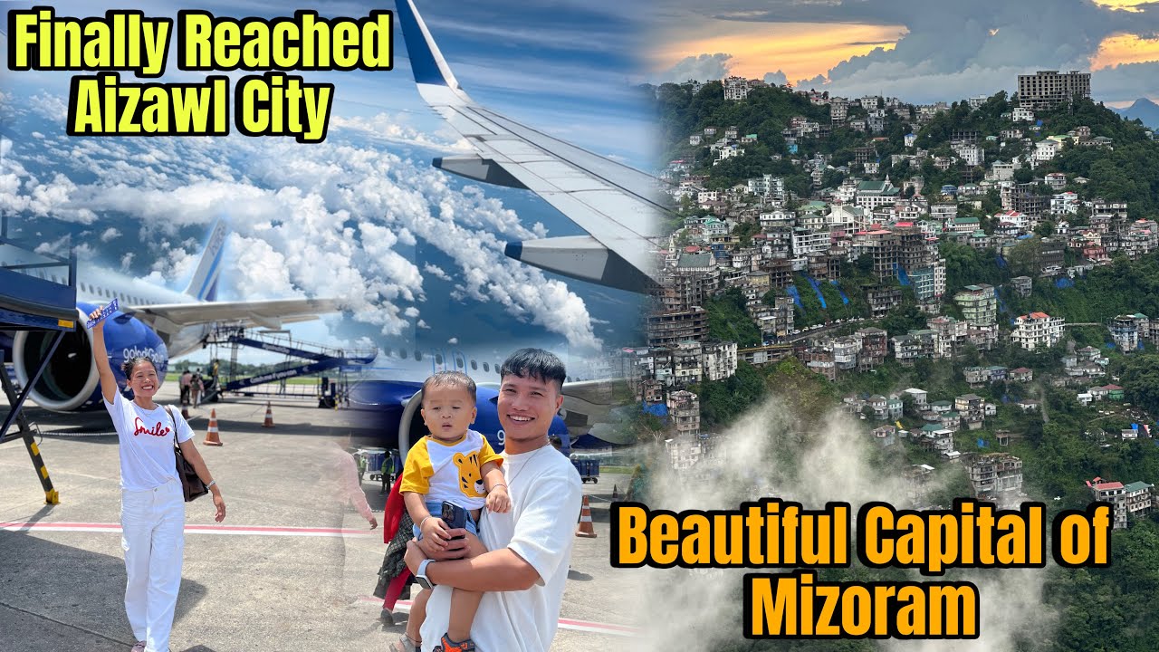 Finally Reached Aizawl City,Beautiful Capital of Mizoram ️ || Traveling ...