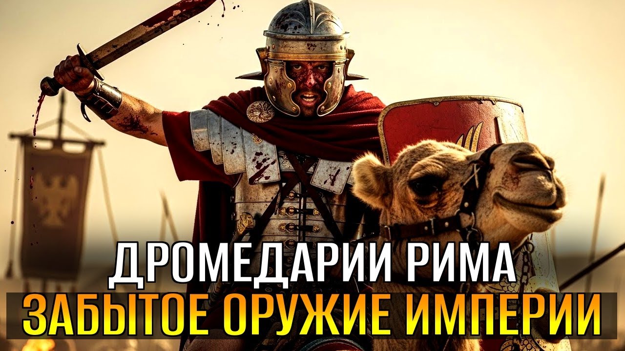 РИМСКАЯ ВЕРБЛЮЖЬЯ КАВАЛЕРИЯ: Дромедарии — Римские Войска, Которых Лошади Врага Боялись До Смерти!