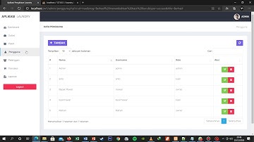 STUDI KASUS - SISTEM LAUNDRY || PHP, MySQL & BOOTSTRAP