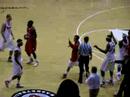 Eugene Lawrence hits 3-pointer St. John's VS. St. Francis