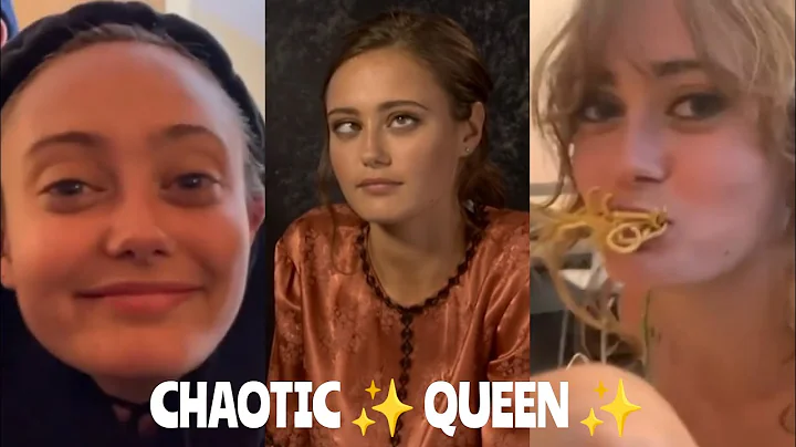 Ella Purnell being a funny chaotic queen for 3 min...