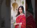 New bandhani saree ideas for pooja ✨❤️#trending #viral #ytshorts #youtubeshorts #chunri #saree #yt